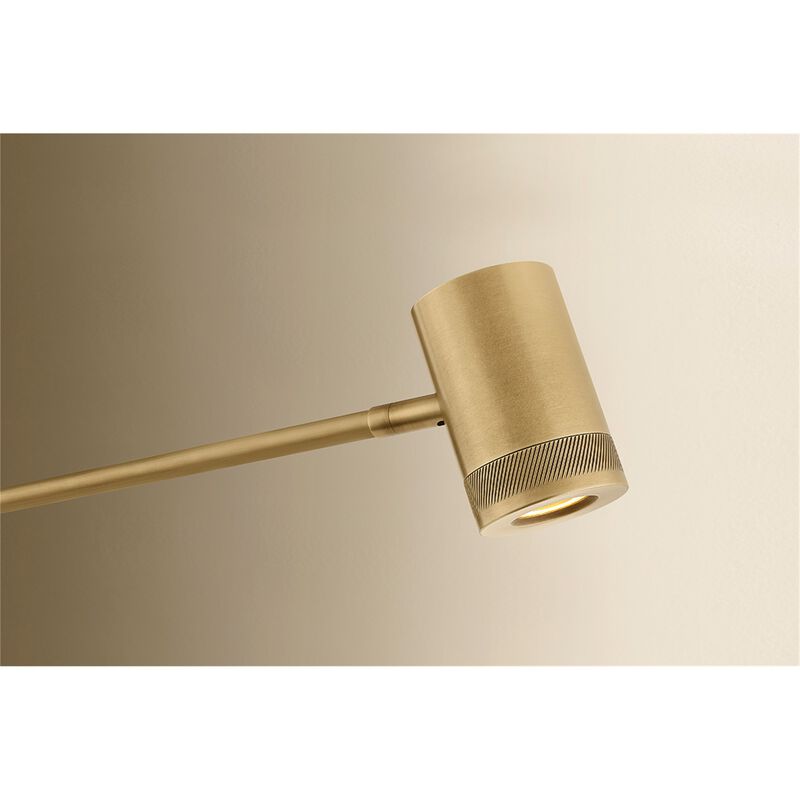 Vertex 53 Inch Semi Flush Mount by Sonneman